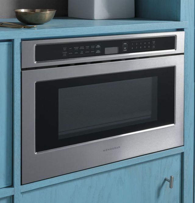 Monogram® 1.2 Cu. Ft. Stainless Steel Drawer Microwave-2