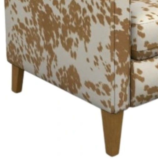 Best® Home Furnishings Customizable Janae Manual High Leg Recliner with Honey Birch Legs-4