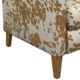 Best® Home Furnishings Customizable Janae Manual High Leg Recliner with Honey Birch Legs-4