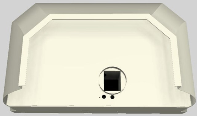 Vent-A-Hood® Designer Series 42" Biscuit Wall Mounted Range Hood-2