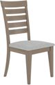 Canadel Gourmet Weathered Gray Washed Upholstered Side Chair-0
