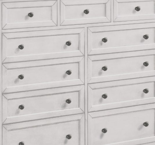 Intercon San Mateo Rustic White Gentleman's Chest-1