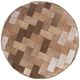 Classic Home Sasha Canyon Dust Accent Stool-3