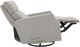 BarcaLounger® Kinsley Chole Cement Manual Swivel Glider Recliner-2