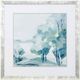 Stylecraft Light Blue/Off-White Wall Art-0