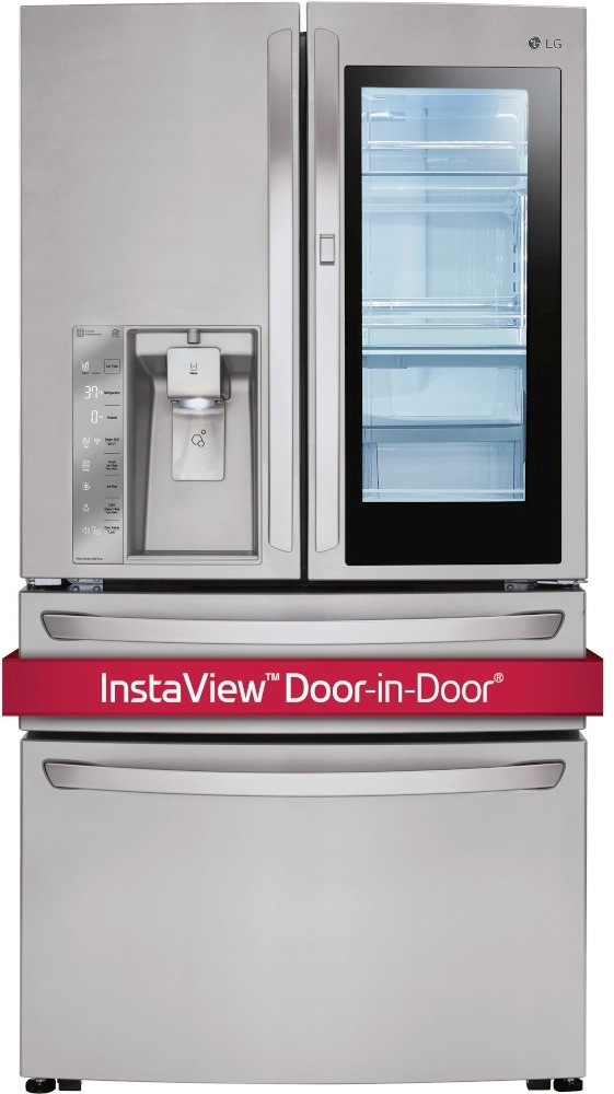 LG 22.5 Cu.Ft. Stainless Steel Counter Depth French Door Refrigerator Greenville Appliance Mattress Home Appliances Kitchen Appliances Mattresses in Greenville NC 27858