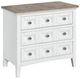 Magnussen Home® Heron Cove Chalk White/Dovetail Gray Nightstand-0