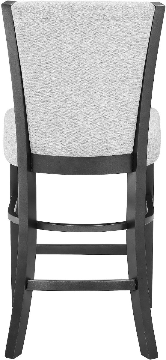 Crown Mark Camelia Black/White Counter Chair-2