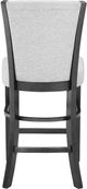 Crown Mark Camelia Black/White Counter Chair-2