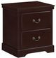 Mazin Furniture Seabright Cherry Nightstand-1
