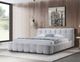 ACME Furniture Hannah Gray Eastern King Upholstered Panel Bed-1