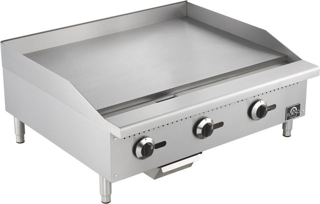 FORNO® 36" Stainless Steel Commercial Natural Gas Griddle -1