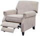 Olliix by Madison Park Sand Julian Push Back Recliner-1