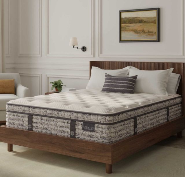 King Koil® Scott Living Kensly 14.5" Wrapped Coil Firm Euro Top California King Mattress-1