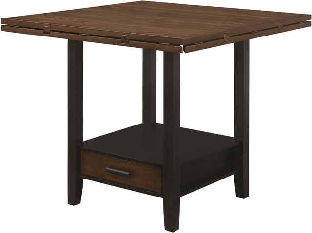 Coaster® Sanford 7-Piece Cinnamon/Espresso Dining Set-1