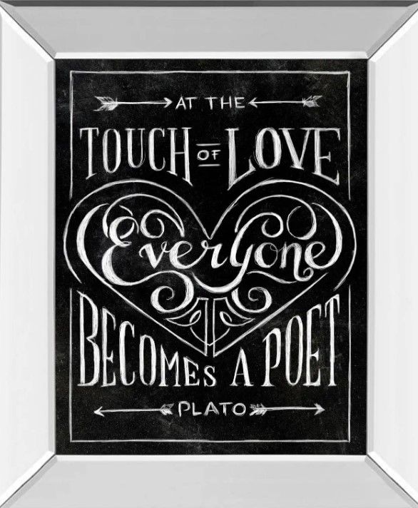 Classy Art Everyone Becomes by Sundance Studio Mirror Framed Wall Art-1