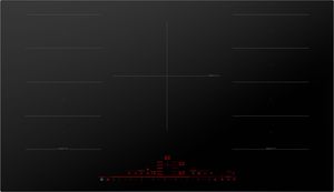 top view of the Bosch Benchmark® 36" Black Induction Cooktop