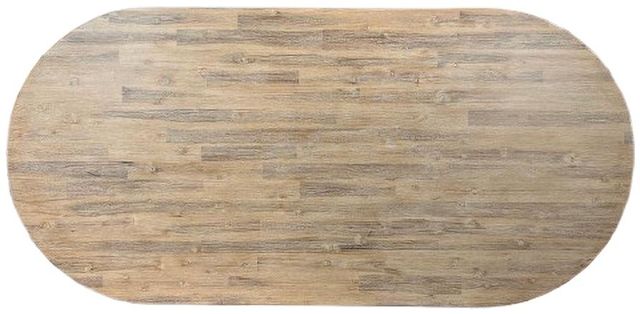 Nest Home Collections Sofia Warren Light Natural 84" Oval Dining Table-3