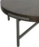 Fairfield® West Camden Rectangular Tahitian Pearl Top Round Cocktail Table with Black Steel Base-4