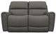 La-Z-Boy® Apollo Blue Grey Leather Power Reclining Loveseat with Headrest-1