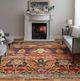 Feizy Killian Red/Gray 6'x9' Area Rug-5