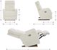 La-Z-Boy® Lennon Barley Power Rocking Recliner with Headrest-2