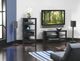 Sanus® Natural Series Black 36" Bookshelf Speaker Stands-1