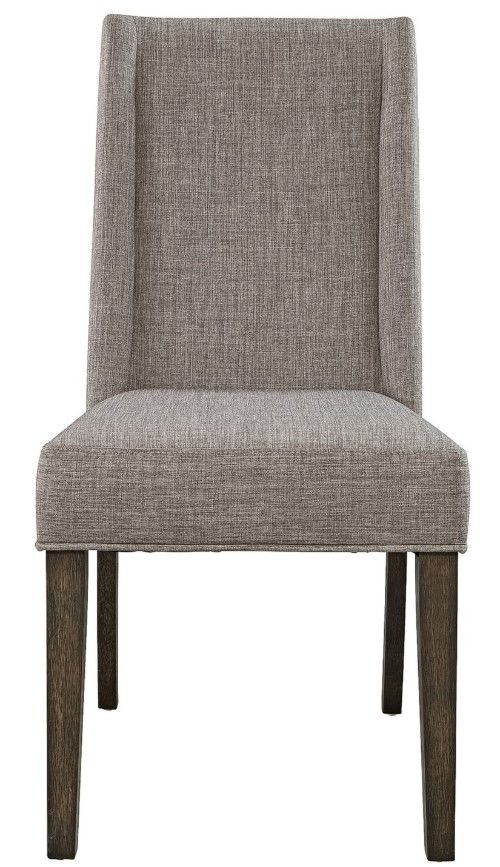 Liberty Furniture Double Bridge Dark Chestnut/Gray Upholstered Side Chair-2