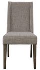 Liberty Furniture Double Bridge Dark Chestnut/Gray Upholstered Side Chair-2