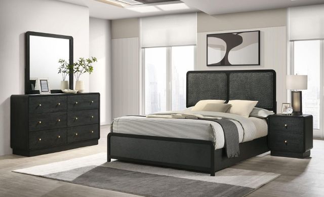 Credit: Coaster Modern bedroom set by Coaster in a modern bedroom