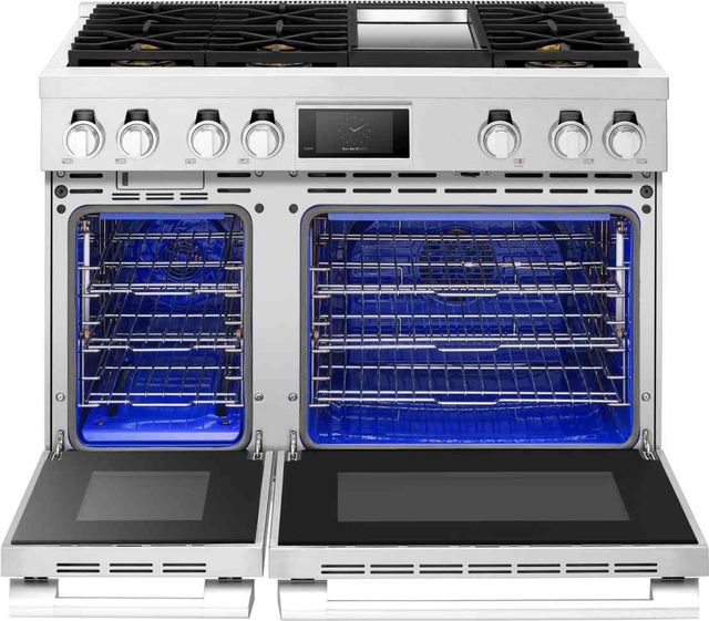 SKS 48" Stainless Steel Pro Style Natural Gas Range-1