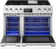SKS 48" Stainless Steel Pro Style Slide In Natural Gas Range-1