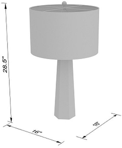 Surya Perry Silver Table Lamp-4