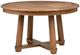 Magnussen Home® Woodward Dark Clove Brown Round Dining Table-2