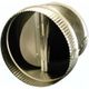 Zephyr 8" Galvanized Round Damper with Collar-0