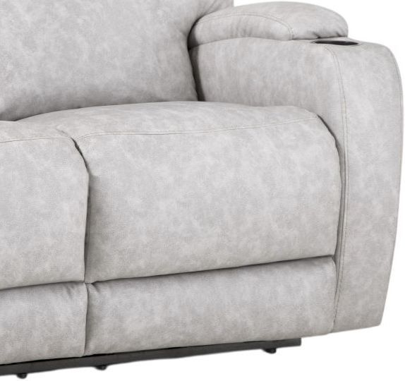 HomeStretch Jaguar Pebble Power Reclining Sofa-2