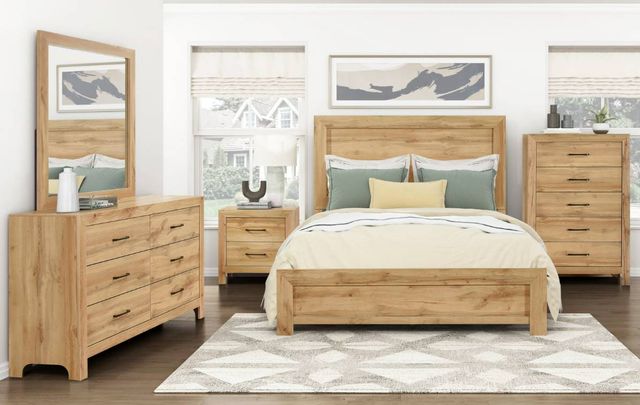 Homelegance® Corbin Natural California King Panel Bed in a Box-1