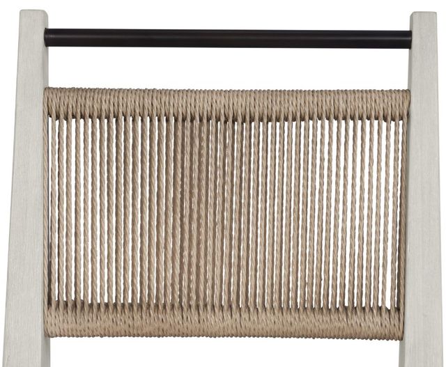 Bernards Trilogy Camel/Vanilla Rope Back Side Chair-4