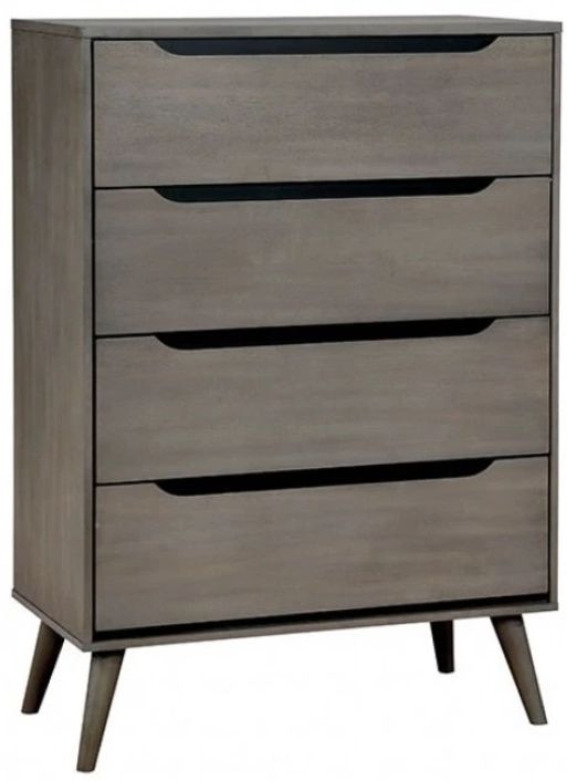 Furniture of America® Lennart Gray Chest-0