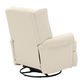 Best Home Furnishings® Kendra Ivory Swivel Glider Recliner-4