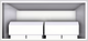 Vent-A-Hood® 54" White Wall Hood-2
