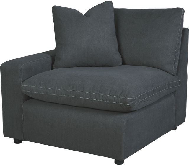 Signature Design by Ashley® Savesto 6-Piece Charcoal Sectional-3