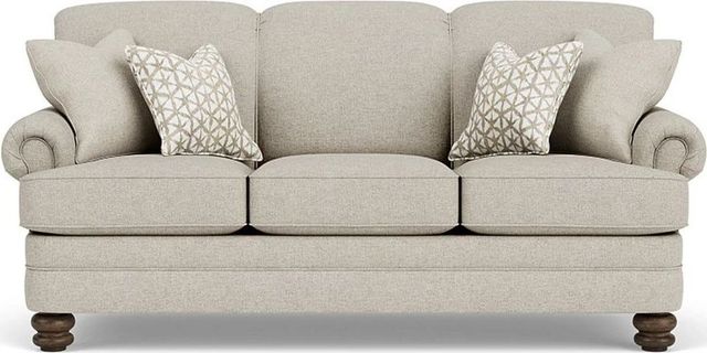 Flexsteel® Bay Bridge Silver Driftwood Sofa-1