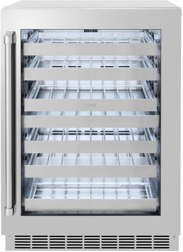 ZLINE Touchstone 24" Stainless Steel Wine Cooler