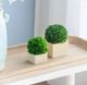 A & B Home Green Small Faux Boxwood Boxed Topiary-4
