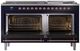 Ilve® Nostalgie II Series 60" Midnight Blue Pro Style Dual Fuel Range-1