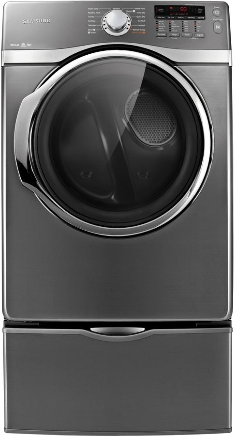 Samsung 7.4 Cu. Ft. Platinum Front Load Gas Dryer-1