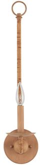 Currey & Company Saxon Saddle Tan Single-Light Wall Sconce-2