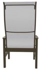 Telescope Casual Leeward Abalone/Beachwood Fabric/Polymer Outdoor MGP Sling Supreme Arm Chair-3