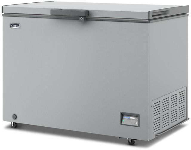 Maytag® 44" 11 Cu. Ft. Gray Garage Ready Chest Freezer with Freezer-to-Fridge Convertibility-3